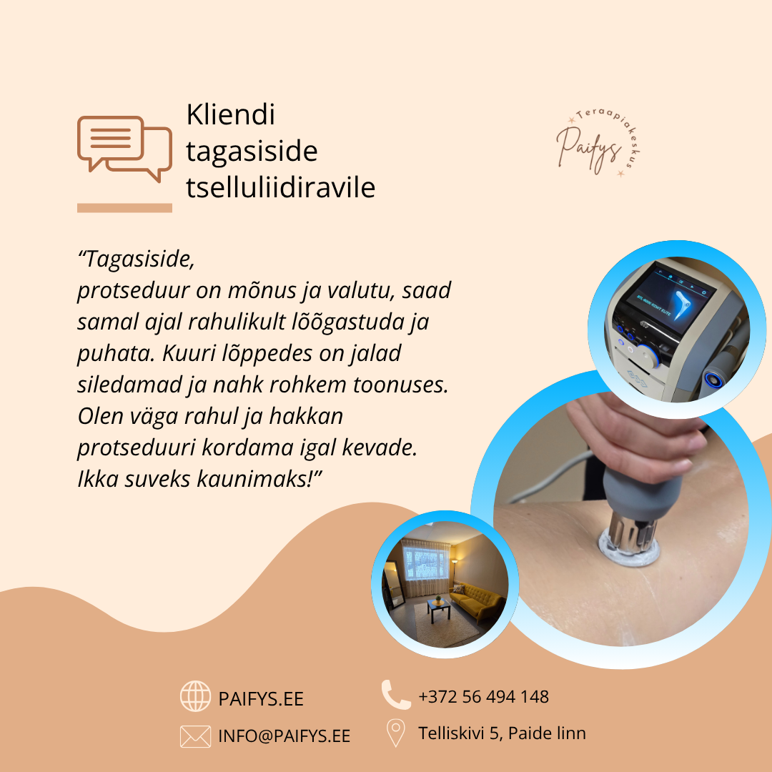 Tagasiside tselluliidiravile
